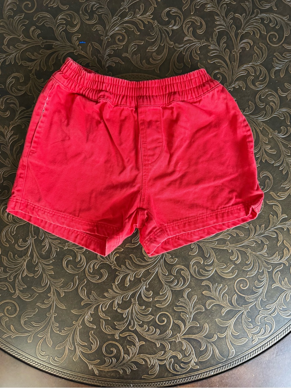 The Beaufort Bonnet Company Red Cotton Pull-On Shorts Size 6